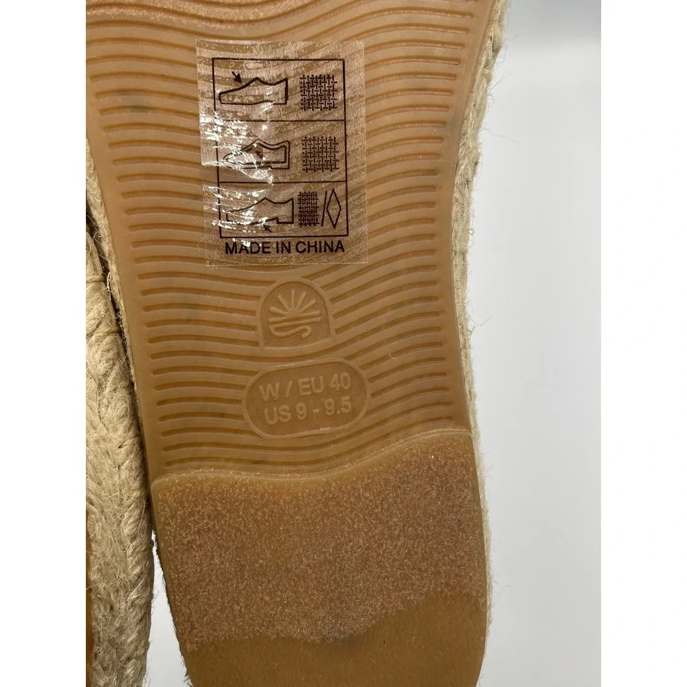 Soludos Original Espadrille Womens‎ US 9-9.5 Molyan Blue Slip On Comfort Shoes